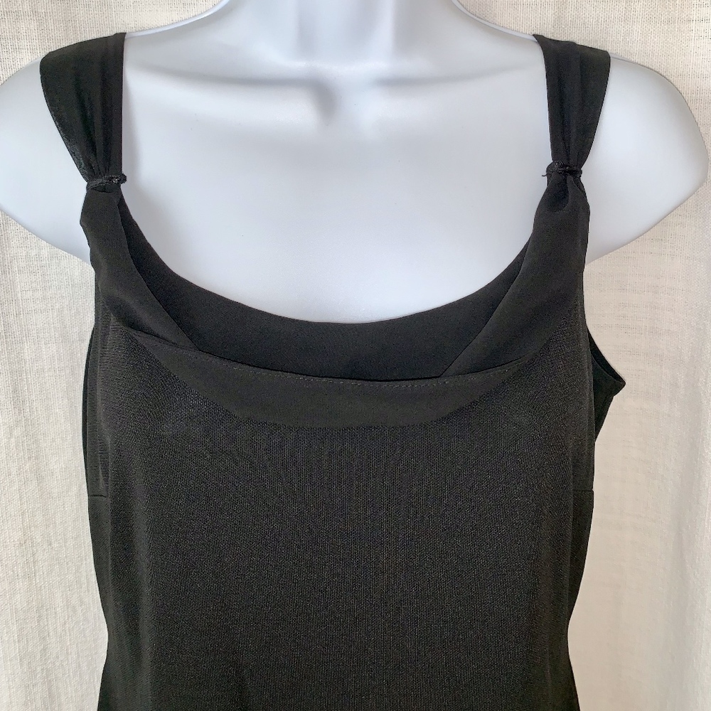 EUC Ann Taylor LOFT Sheer Strap Tank Top